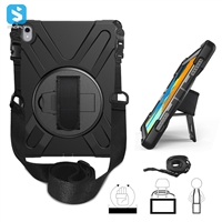 silicone PC with handle strap case for ipad pro 11